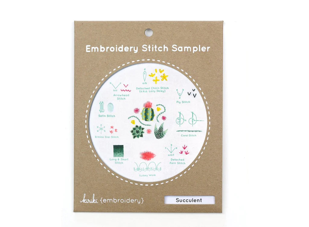 Kiriki Press Embroidery Stitch Sampler