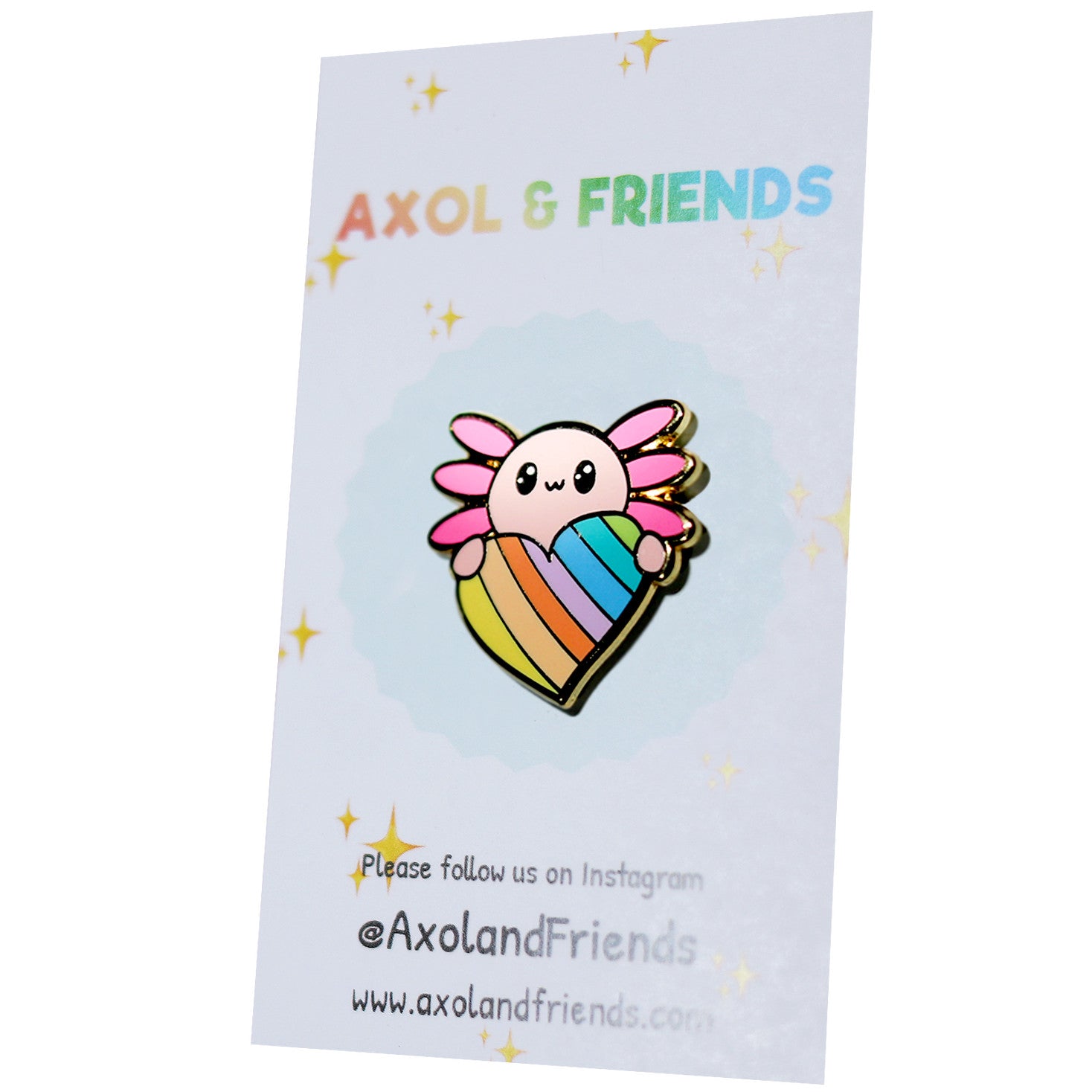 Yellow Axolotl and Friends