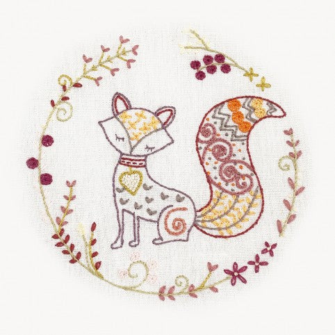 un chat dans l'aiguille Embroidery Kits