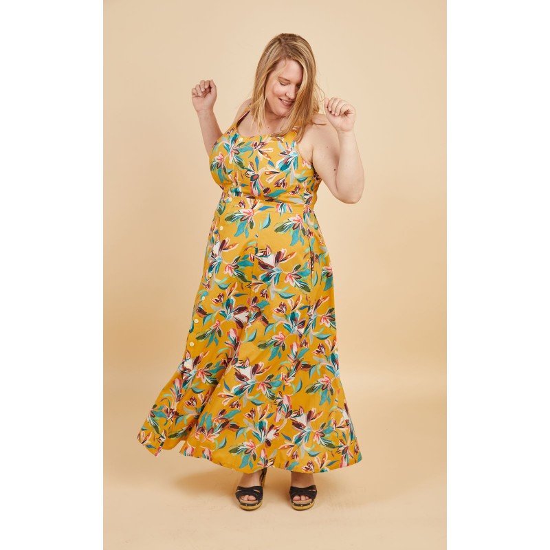 Holyoke Maxi Dress - Cashmerette Printed Pattern