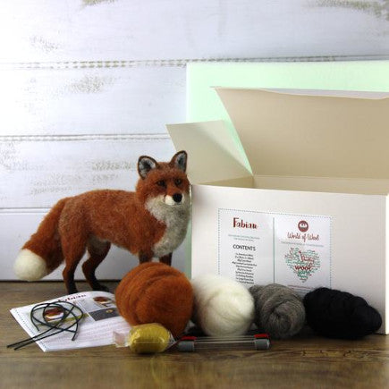 Needle Felted Red Panda - Needle Felting Kits