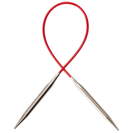 ChiaoGoo 16" RED Lace Stainless Steel Circular Knitting Needles