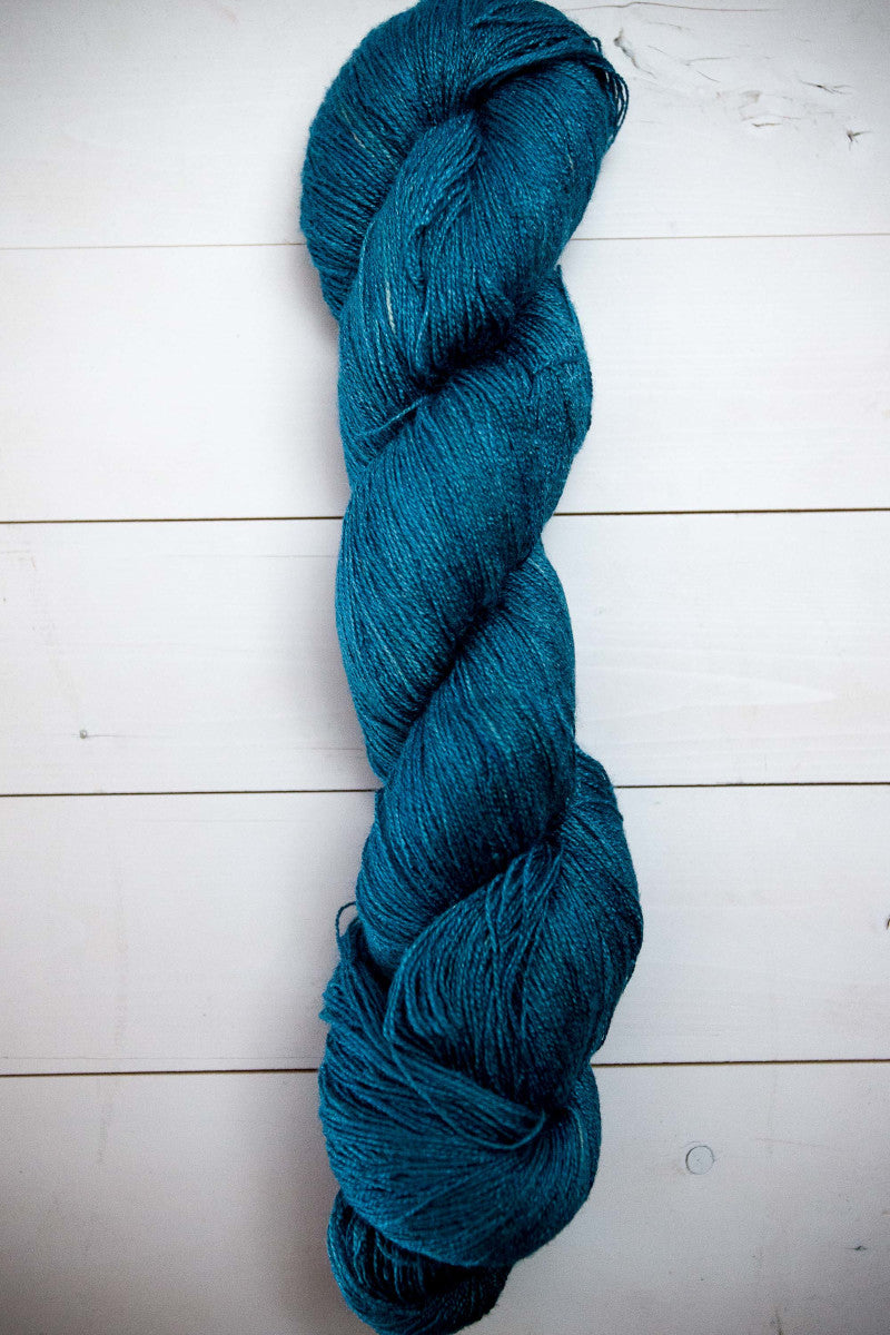 Leviathan Fibres Lace Weight Tussah Silk 100g
