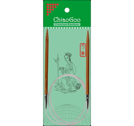 ChiaoGoo 40" Patina Bamboo Circular Knitting Needles