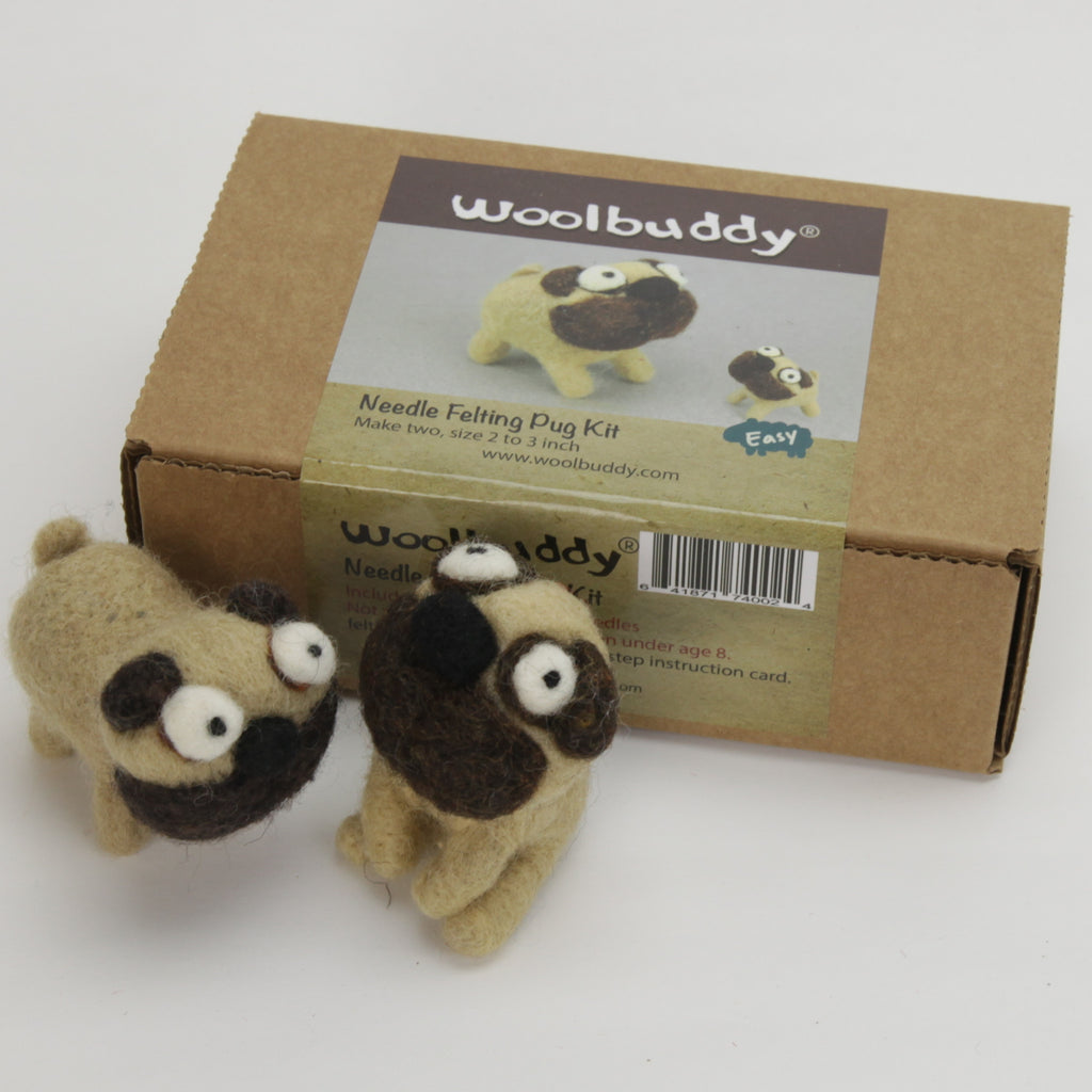 Woolbuddy Needle Felting Elephant Kit